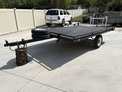 Great 7' x 10' utility/ATV tailer with NEW tires and two spares
