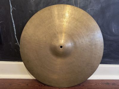 Vintage 1940s A Avedis Zildjian Transition Stamp 18" Crash Ride Cymbal 1704g