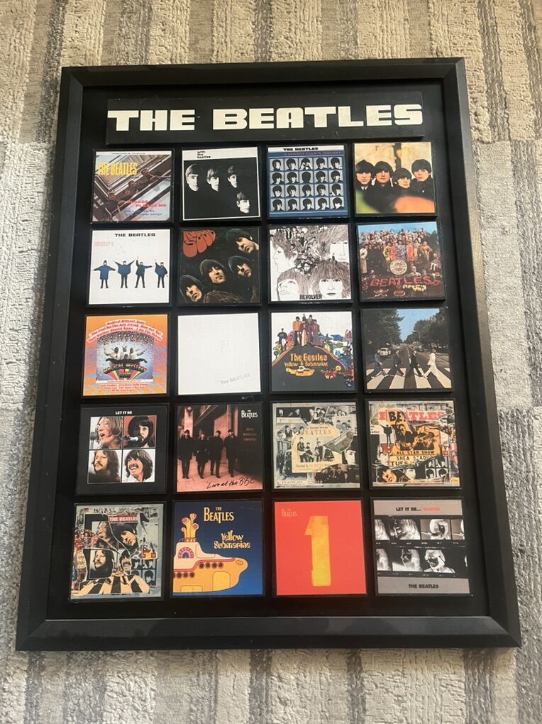 Beatles Picture Frame