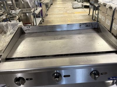 Used 36” gas griddle in great working condition