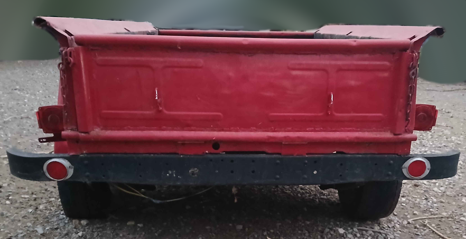 Small Red Trailer