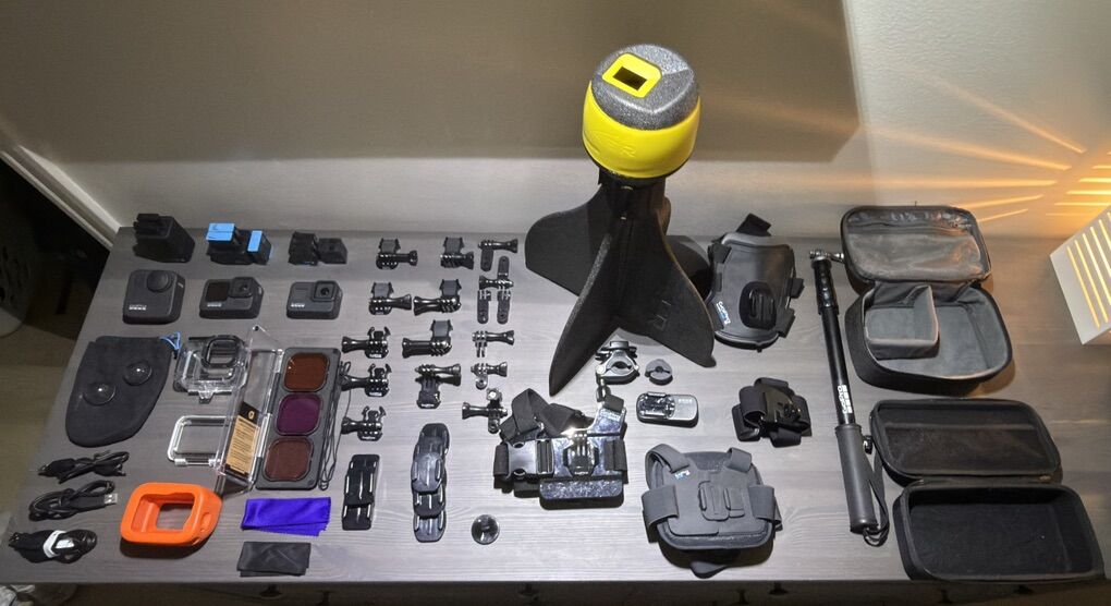 GoPro Max, Hero 9 Black & Hero 8 Black Bundle