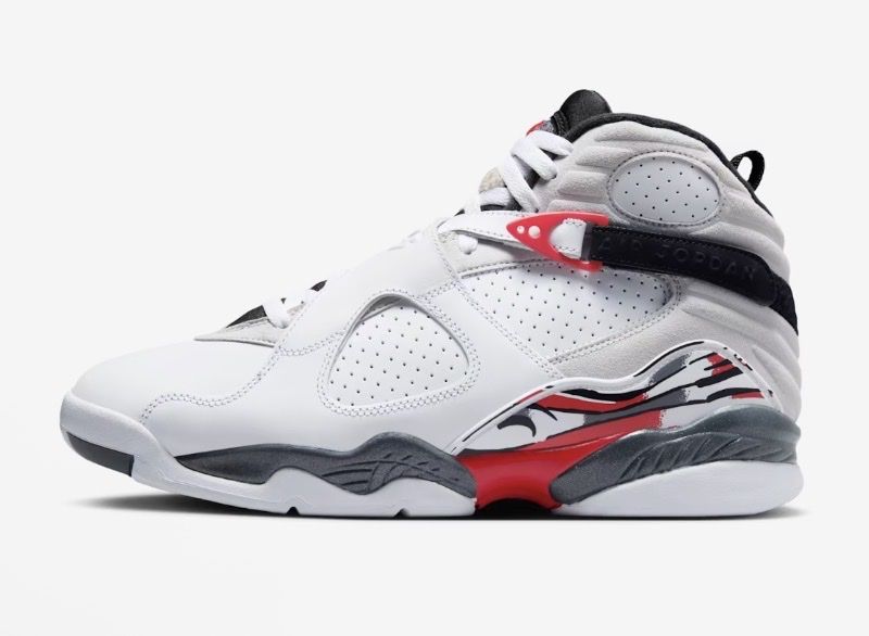 Nike Air Jordan 8 White/Red(Bugs Bunny) 2025 Shoes