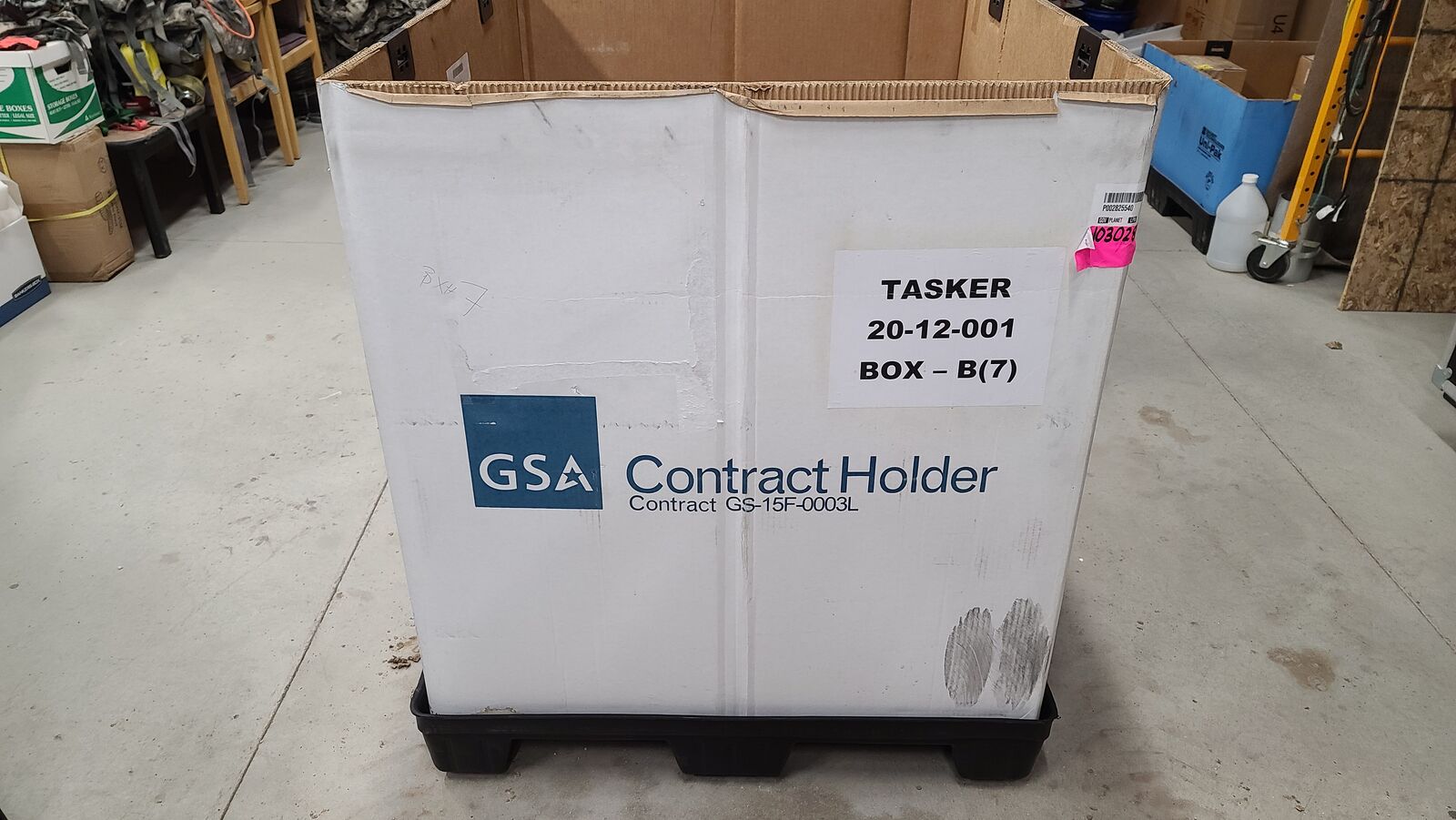 Sure-Pak storage tote large, for forklift