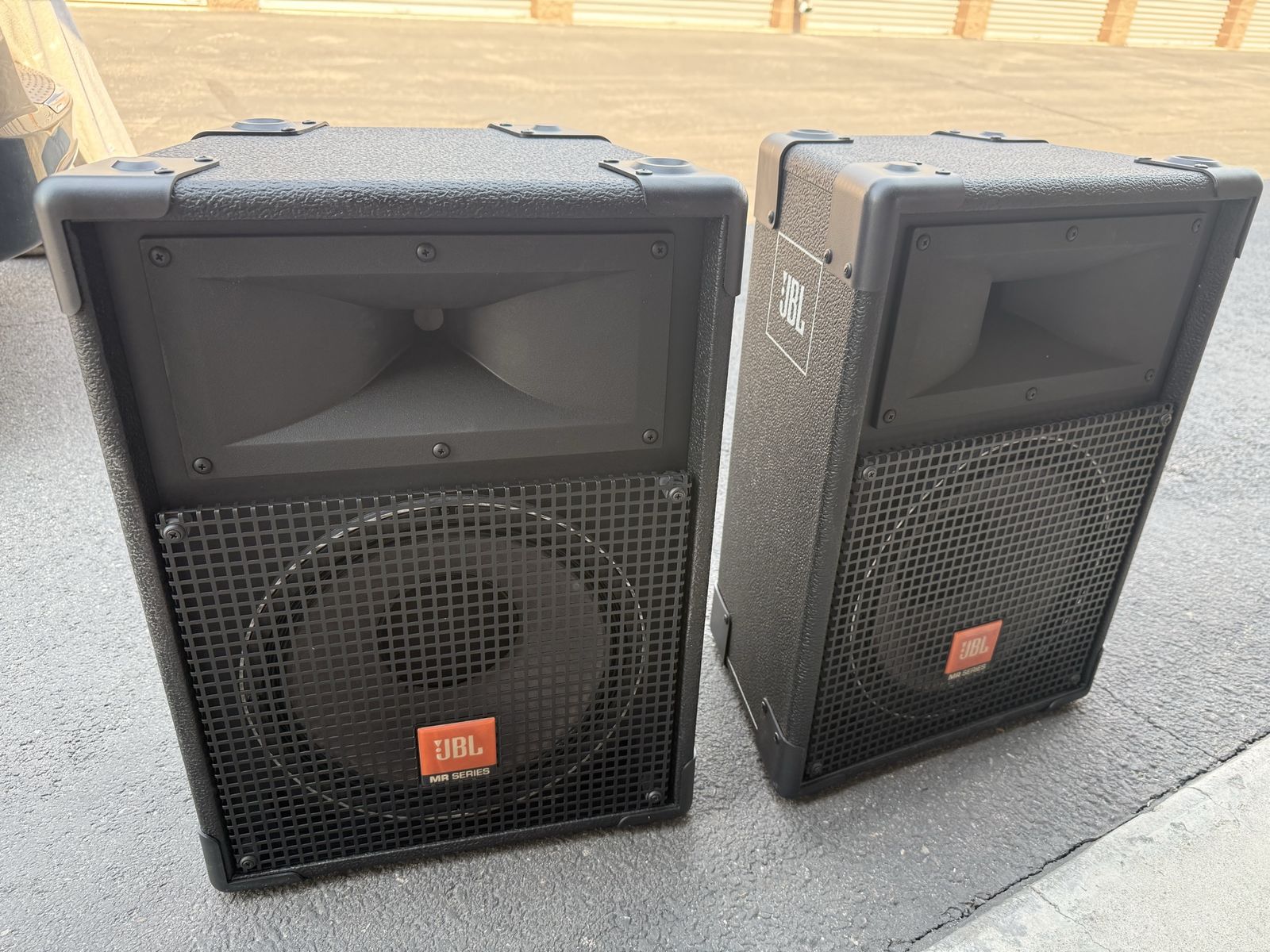 Pair of JBL MR922 Two way Speaker Monitors
