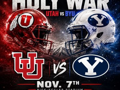 4 UTAH UTES vs BYU Tickets