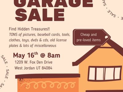 FAMILY GARAGE SALE
