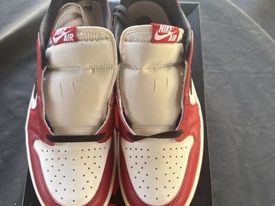 Nike Air Jordan 1 Retro Low OG Varsity Red/Black/Summit White Men's Size 12