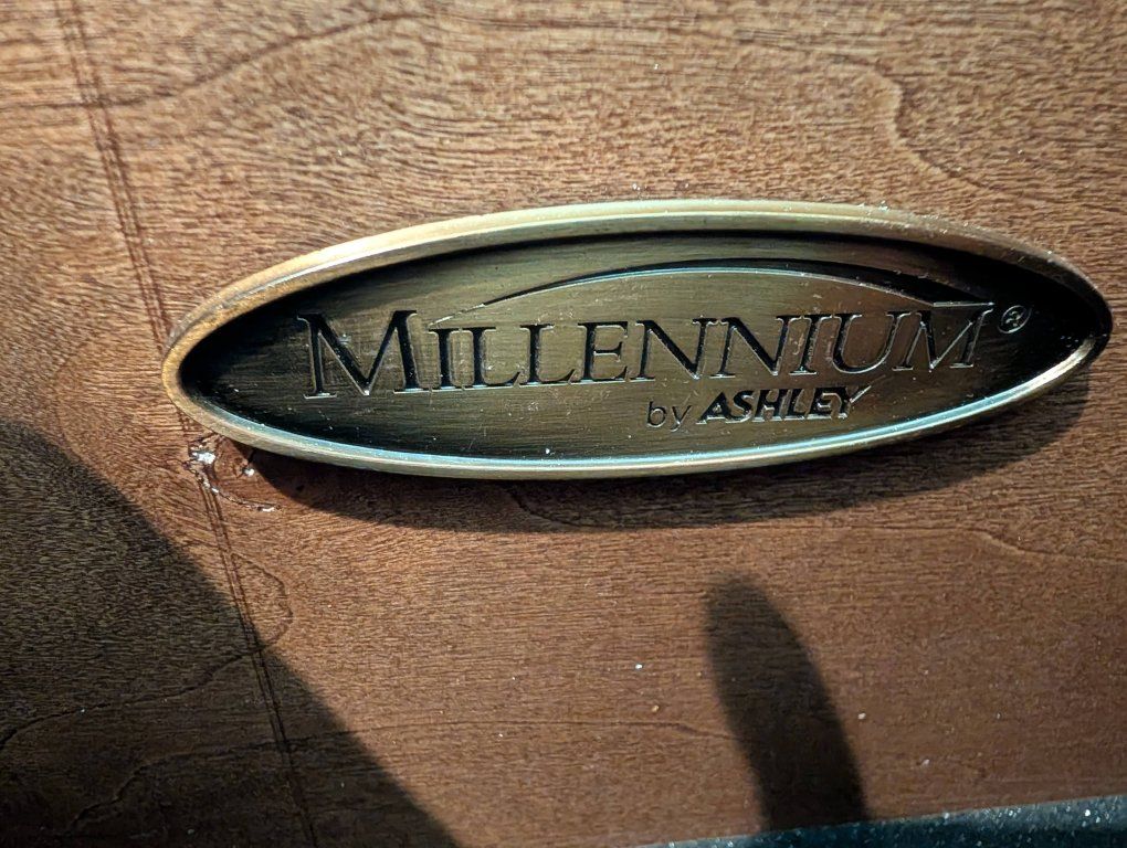 Dresser + mirror from Ashley Millenium collection