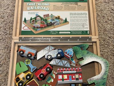 Melissa and Doug Take Along Railroad