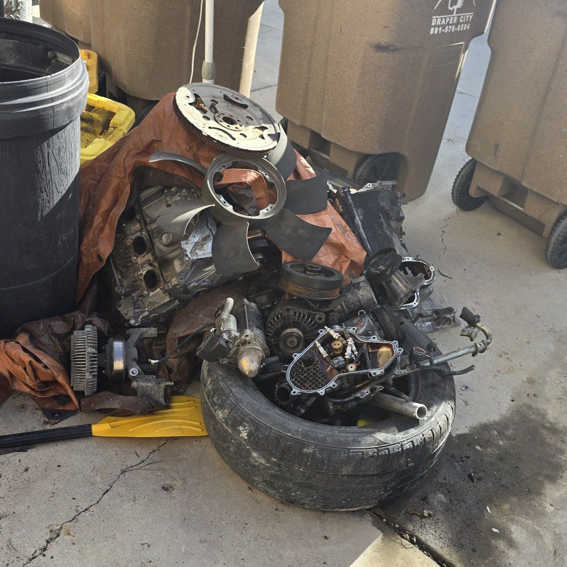 random nissan titan parts