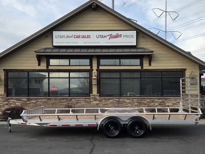 7x20 Aluminum Utility/UTV/ATV Open Deck Flat Bed Trailer Baughman 2026