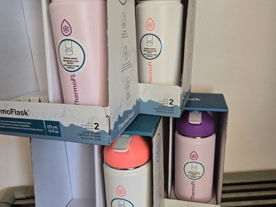 ThermoFlask - 16oz Vacuum Insulated Water Bottles