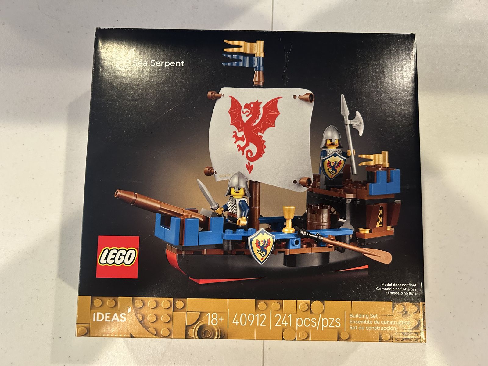 LEGO Ideas Sea Serpent Building Set 40912 241 pcs