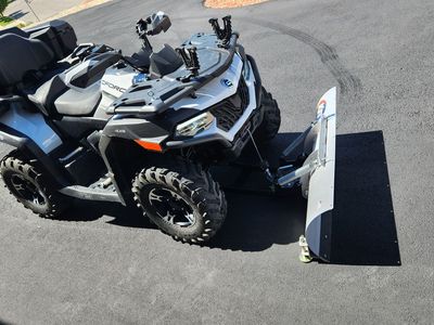 2022 CFMOTO CFORCE 600 Touring 4x4 ATV only 418 Miles. Comes with Snow Plow, Gun Mounts, & Rear Storage Box