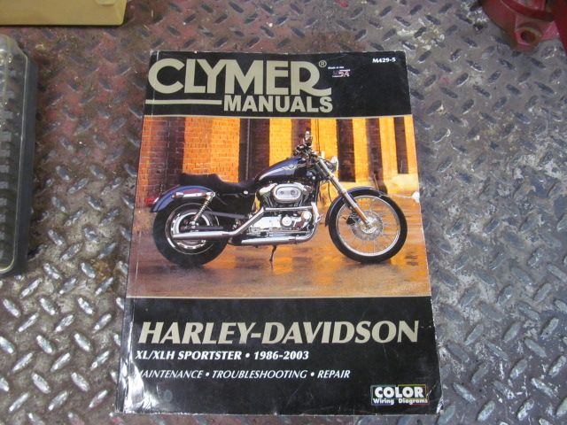 Harley Davidson sportster manual. 1986 - 2003