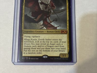 MTG Kaalia, Zenith Seeker M20 Legendary Creature - Human Cleric Magic The Gathering Card