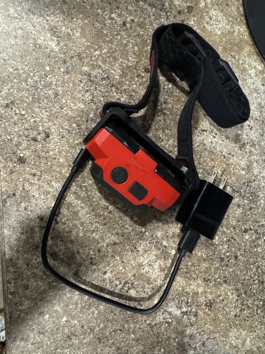 Milwaukee Head lamp with many tools