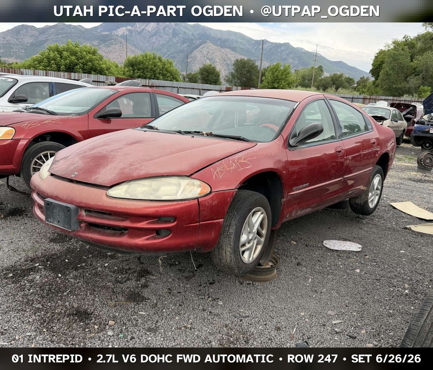 2001 Dodge Intrepid Parts - UTPAP Ogden