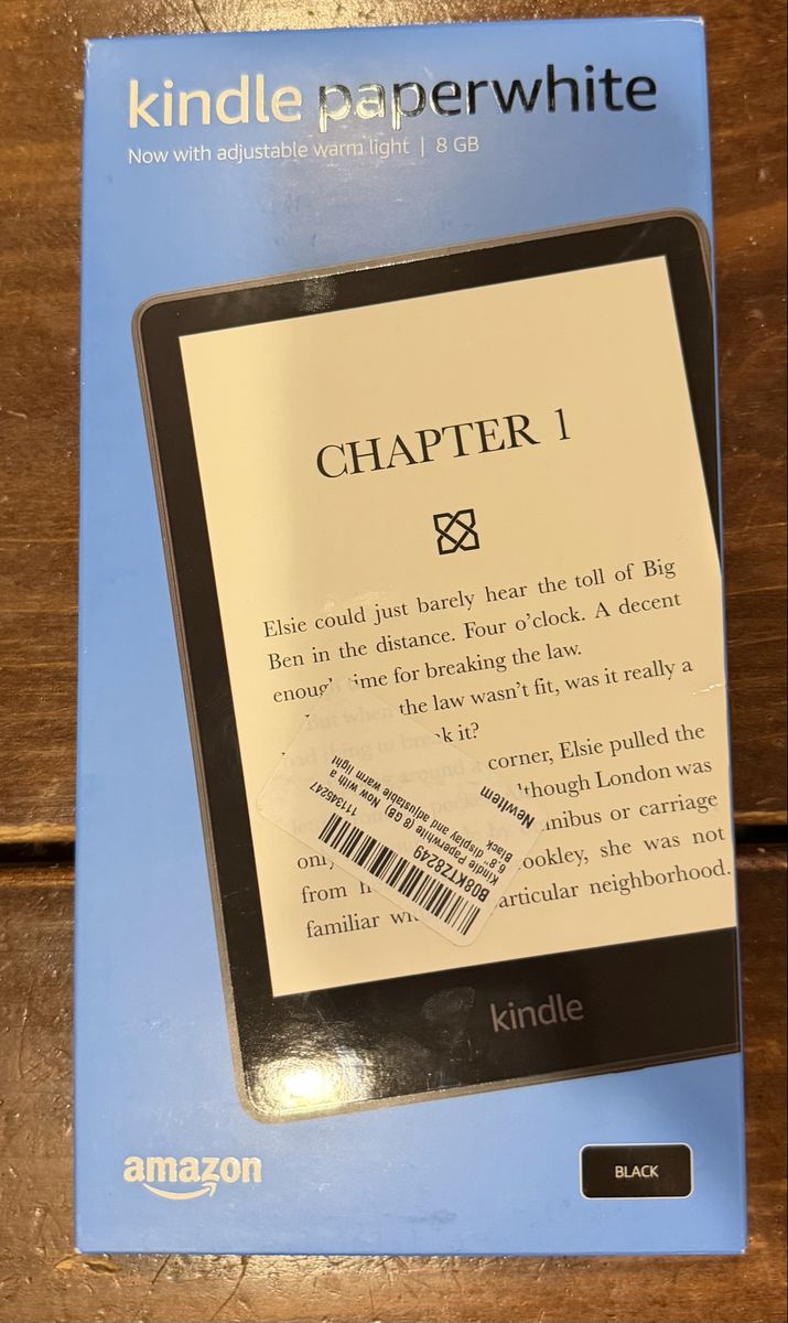 New Kindle Paperwhite, 11th generation, 8GB, factory sealed