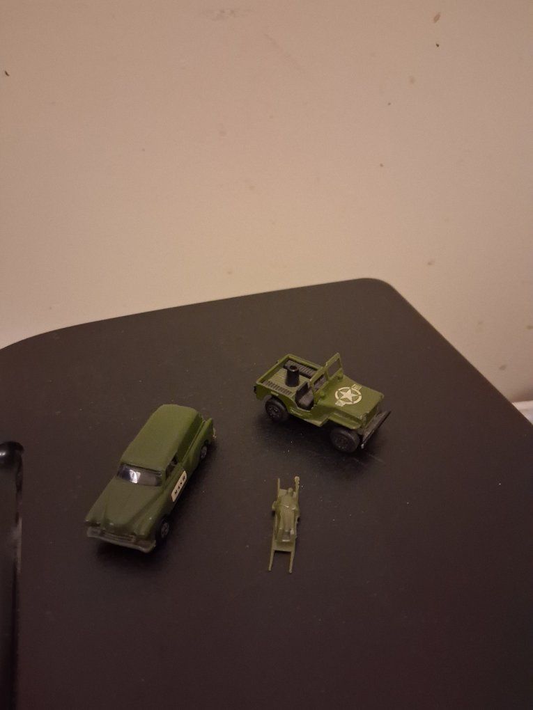 Vintage Military Toy Vehicles,Zylmex ,Matchbox