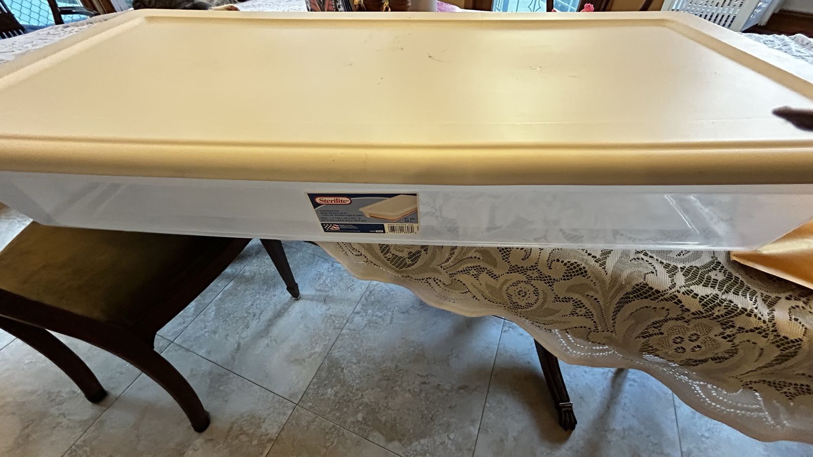 Sterilite under the bed storage box