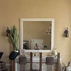 46”x46” framed mirror
