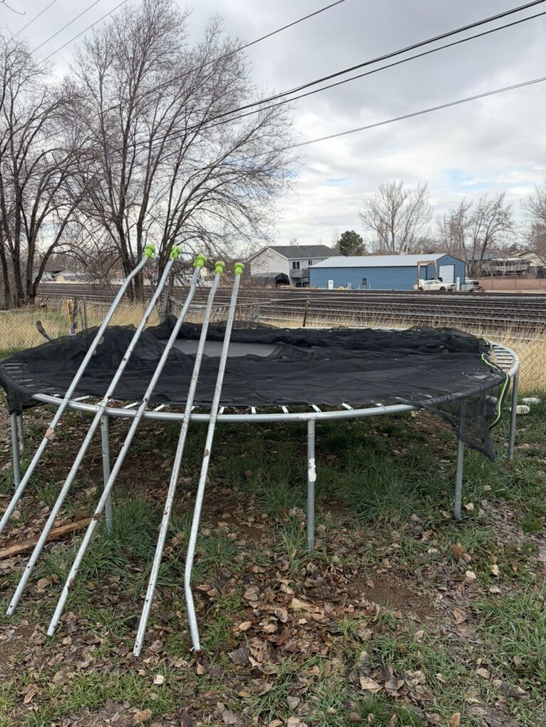 Round Trampoline $50