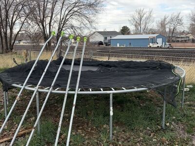Round Trampoline $50