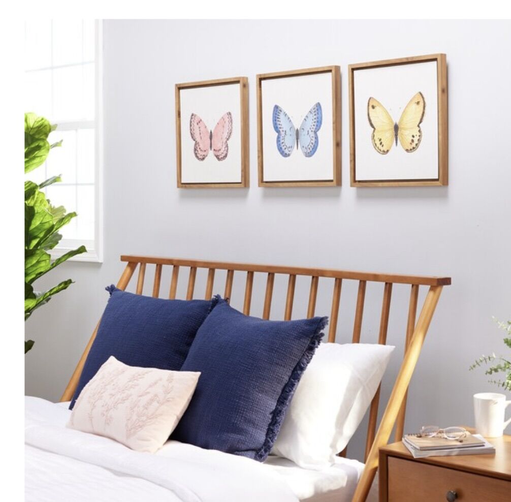 Butterfly Impression I-Ill Framed 16.5