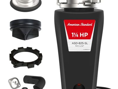American Standard 10-US-ASD-825-SL Slim-Line 1.25HP Garbage Disposal 1878939 #102175