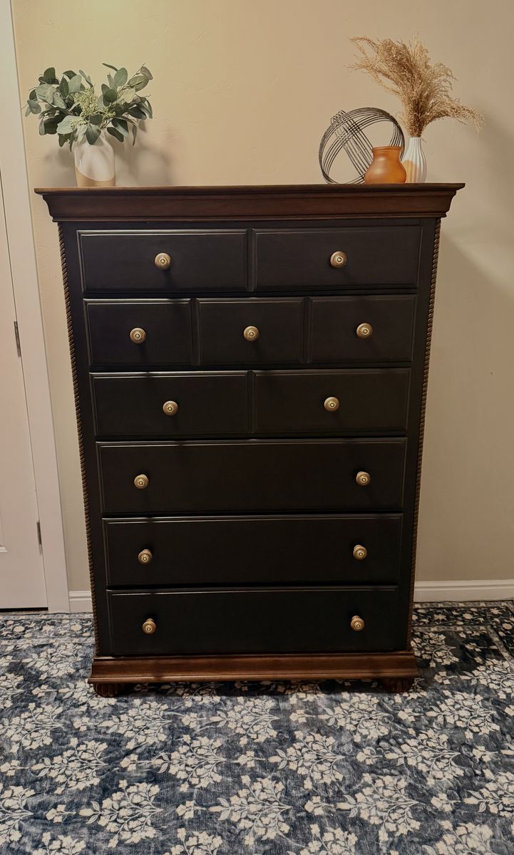Traditional Tall Boy Dresser