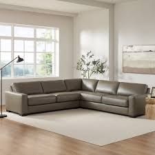 Aiden & Ivy Furniture Tayler Leather Sectional 1812590  #106074
