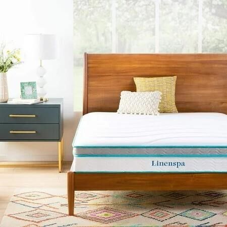 Brand New - Linenspa Full 10" Memory Foam Hybrid Mattress
