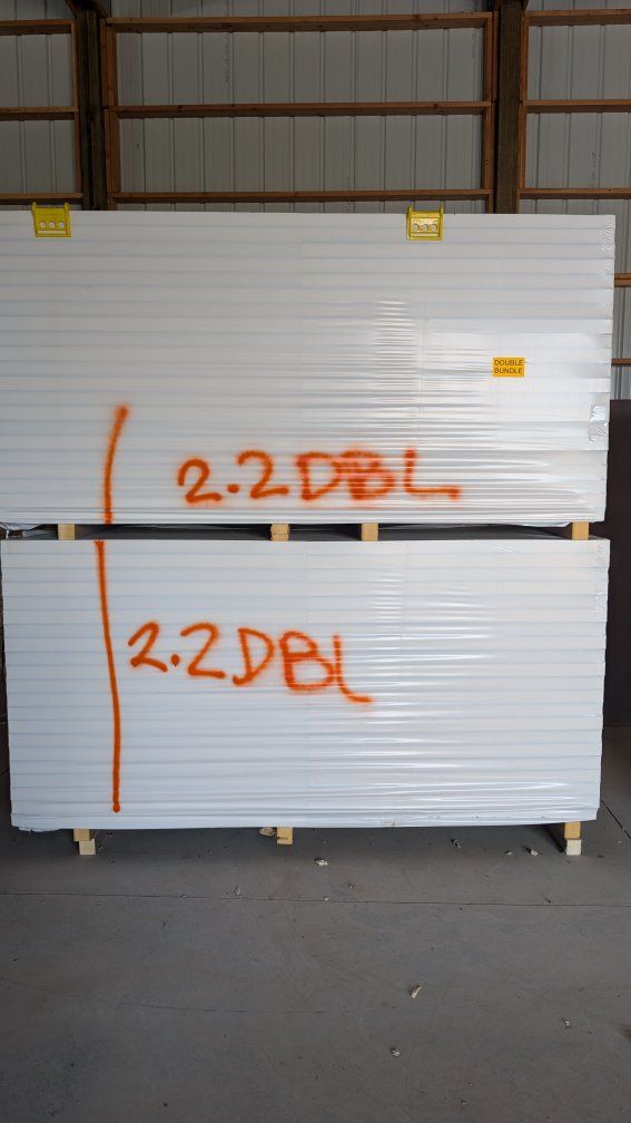 2.2" Polyiso Rigid Insulation - 84 Panels 4x4