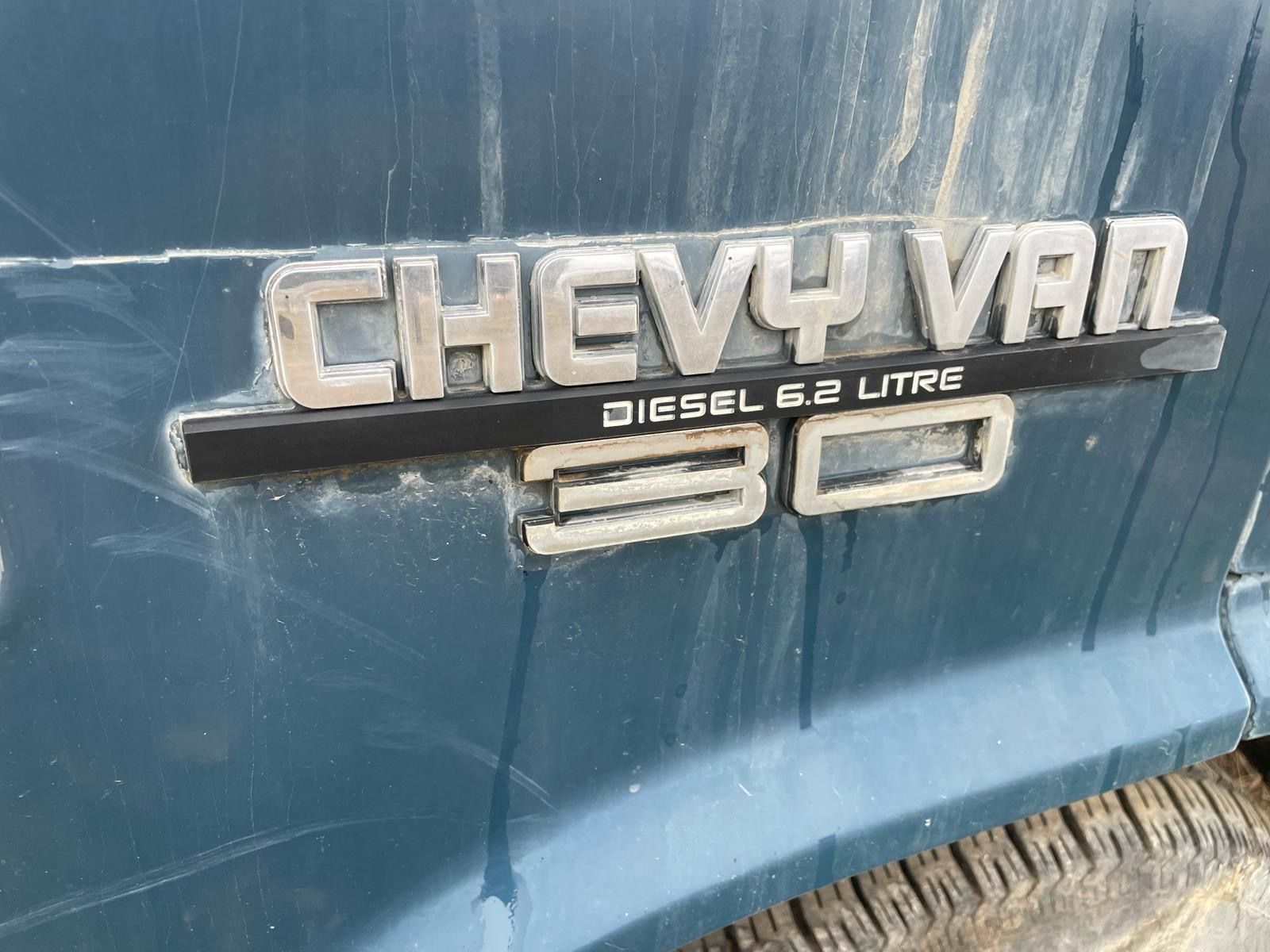1986 CHEVROLET CARGO VAN G30