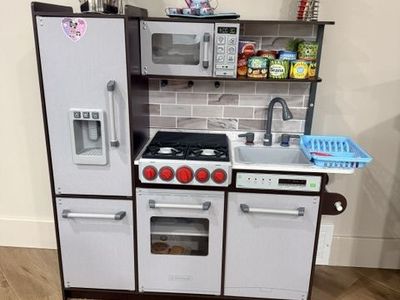 Kids Play Kitchen - Complete Set with Accessories