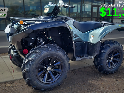 2026 Yamaha Grizzly EPS XT-R – Built for Utah Terrain