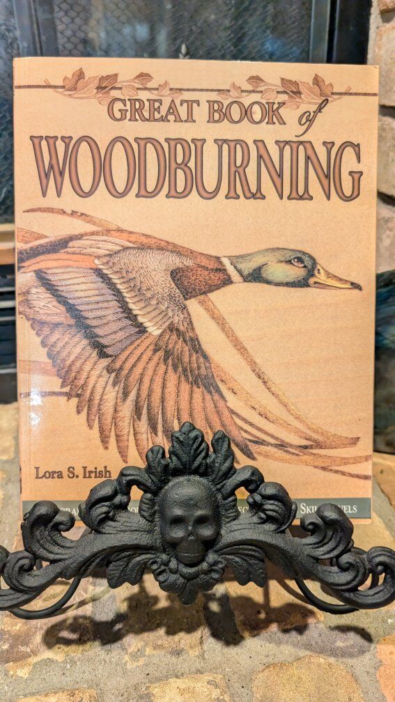Great Book of Woodburning: Pyrography Techniques,