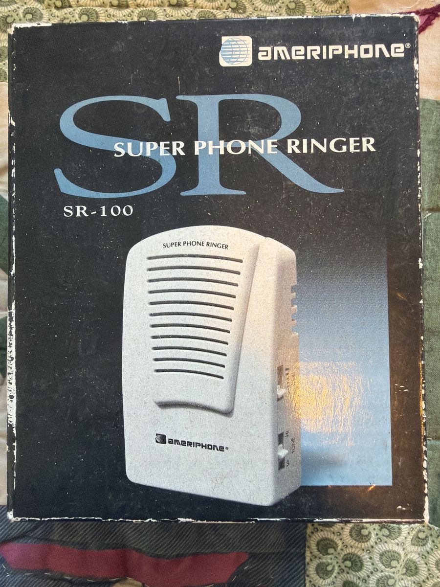Ameriphone SR-100 Super Phone Ringer - Vintage Landline Phone Accessory