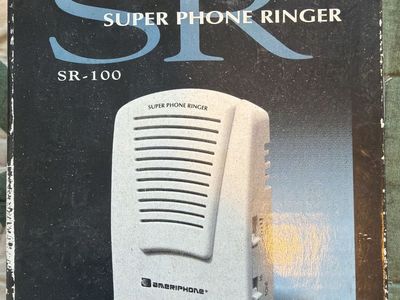 Ameriphone SR-100 Super Phone Ringer - Vintage Landline Phone Accessory