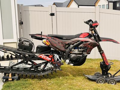 2024 Yamaha YZ450FX Snowbike – MtnTop 26” XFR
