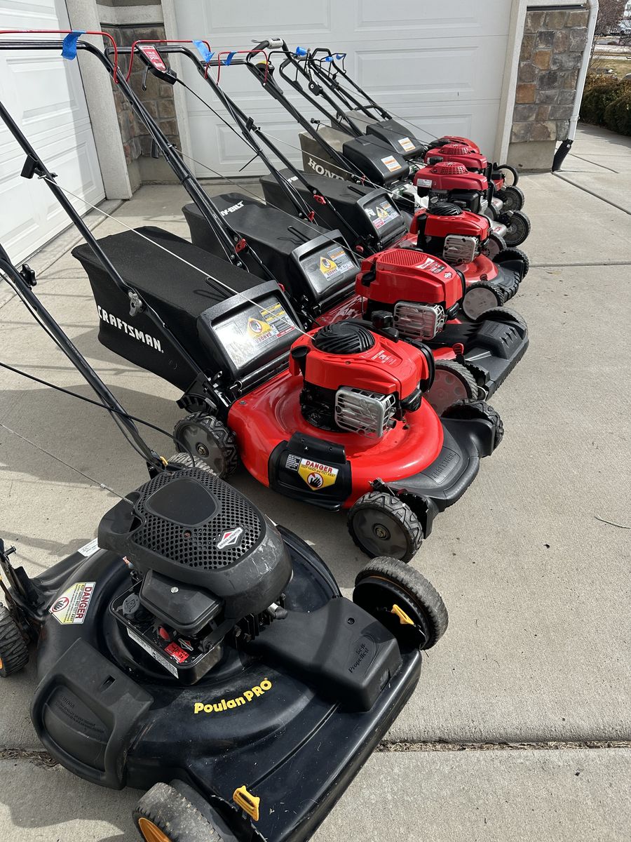 Freshly Serviced Lawn Mowers – Ready today!