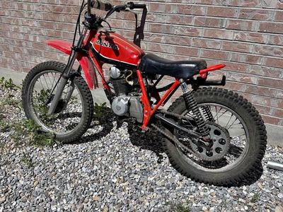 Honda vintage dirt bike