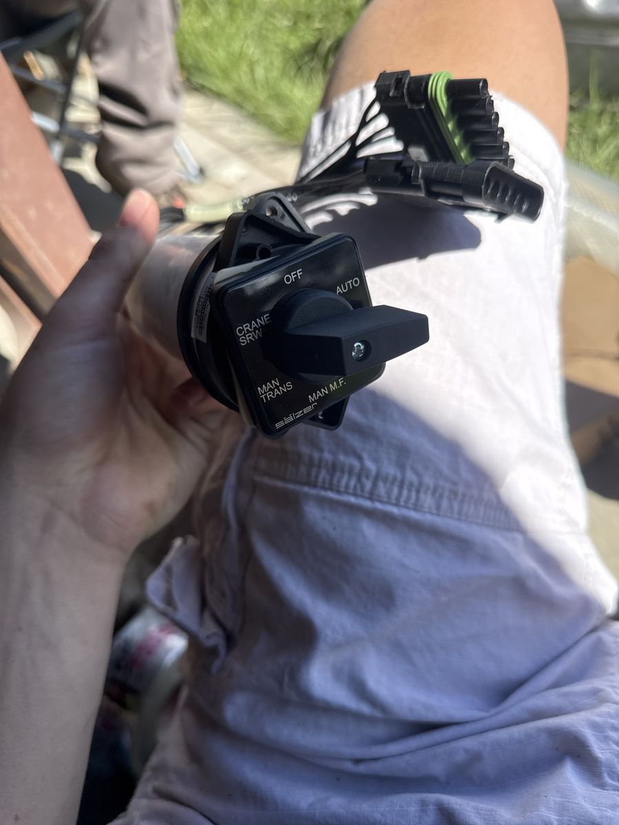 Vehicle control switch