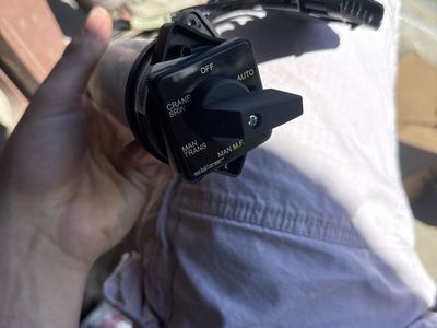 Vehicle control switch