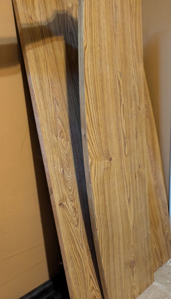 Large Oak Veneer Table Top Set (46" x 56") - DIY Project Piece