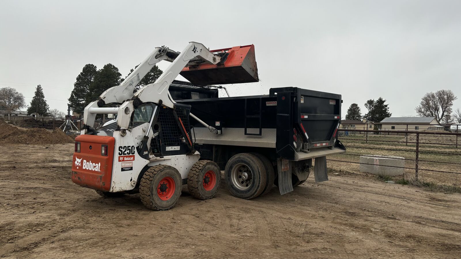 Dump truck for hire loader mini excavator