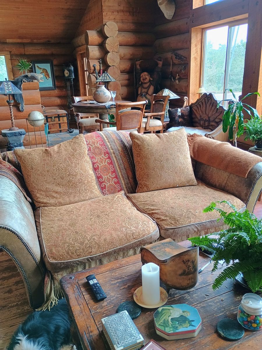 Free couch chai ottoman