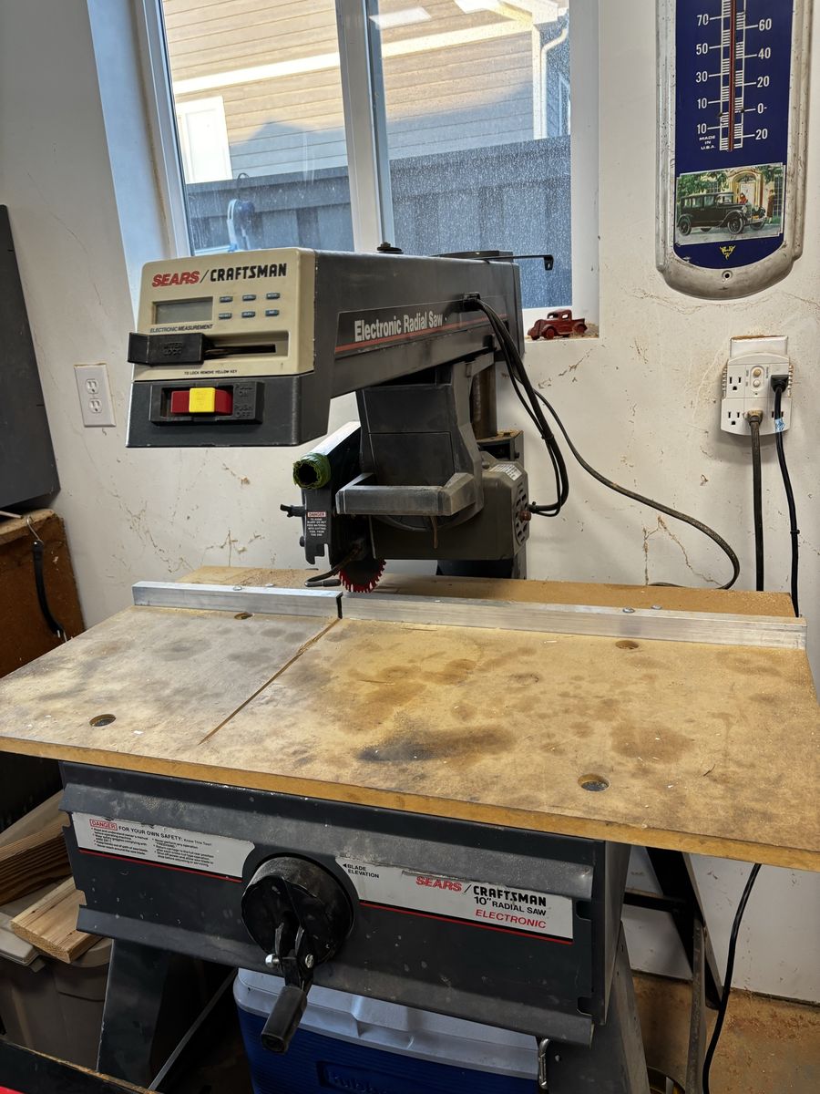 Sears Craftsman 10" Electronic Radial Arm Saw with Stand